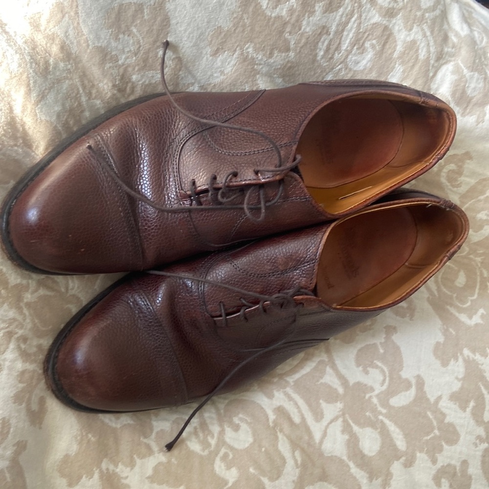 Allen Edmonds Brown Dalton Mahogany size 11.5 D